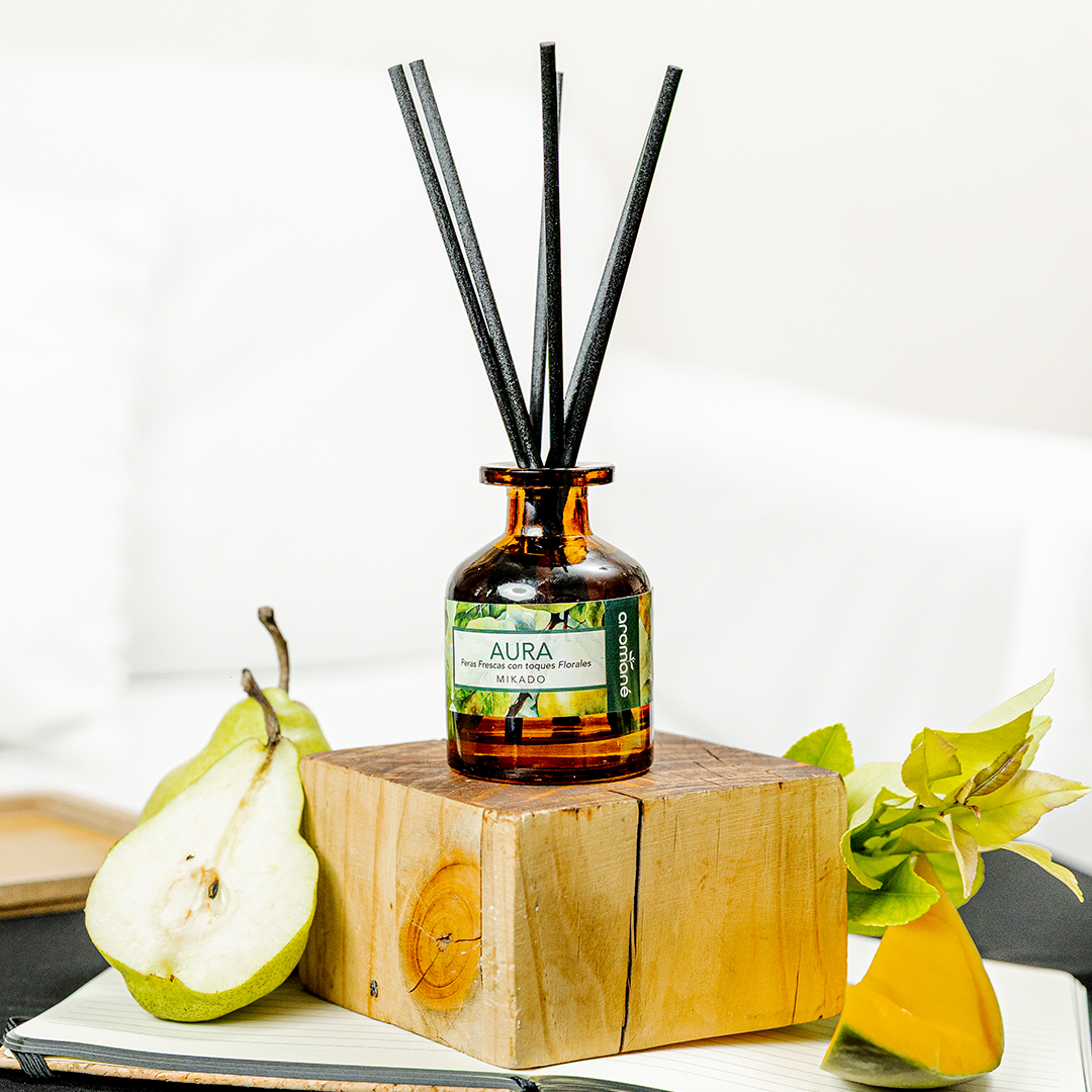 Difusor de varillas "AURA" 150ml -vidrio